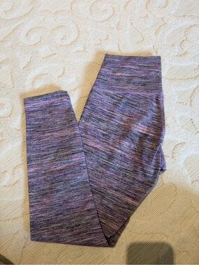Lululemon Purple Space-Dye Leggings
